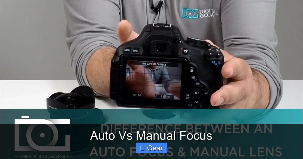 Auto Vs Manual Focus
