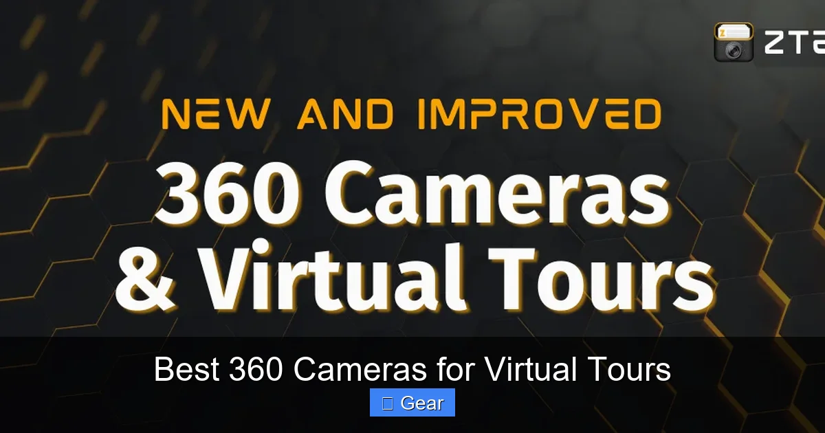 Best 360 Cameras for Virtual Tours