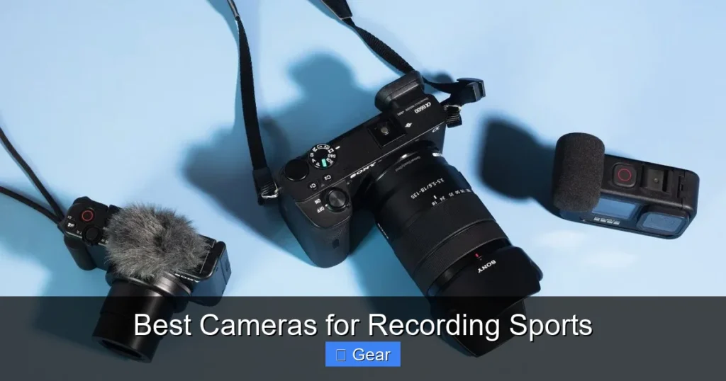 Best Cameras for Recording Sports
