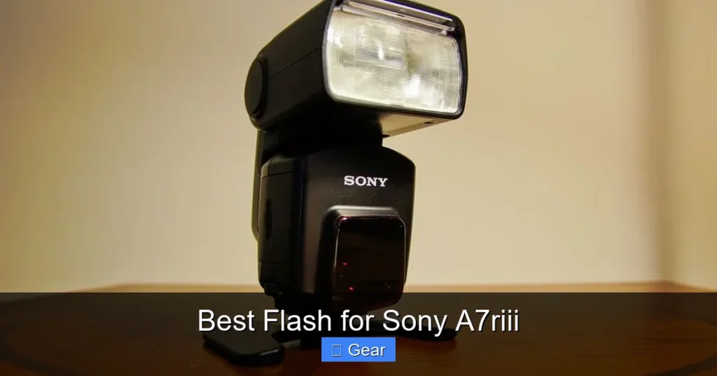 Best Flash for Sony A7riii