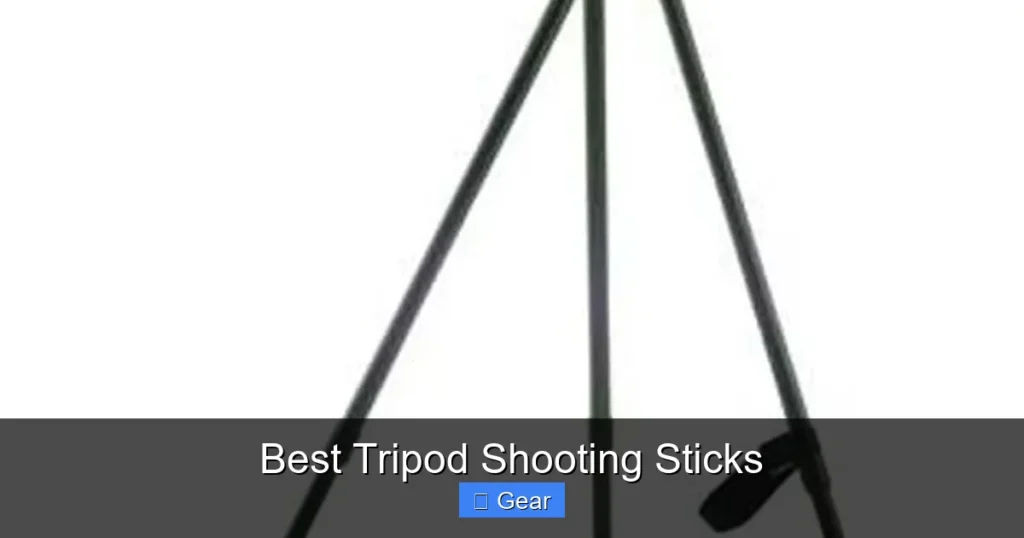 Best Tripod Shooting Sticks