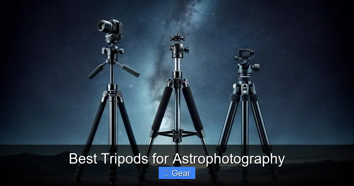 Best Tripods for Astrophotography