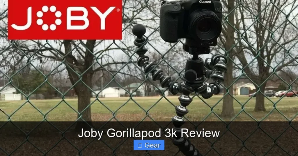 Joby Gorillapod 3k Review