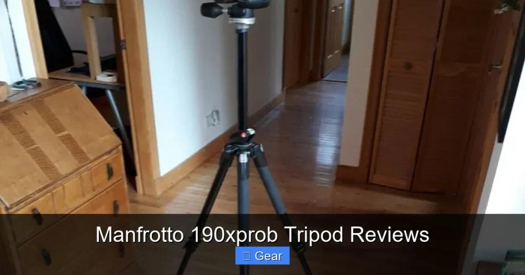 Manfrotto 190xprob Tripod Reviews