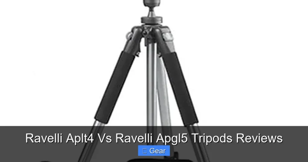 Ravelli Aplt4 Vs Ravelli Apgl5 Tripods Reviews