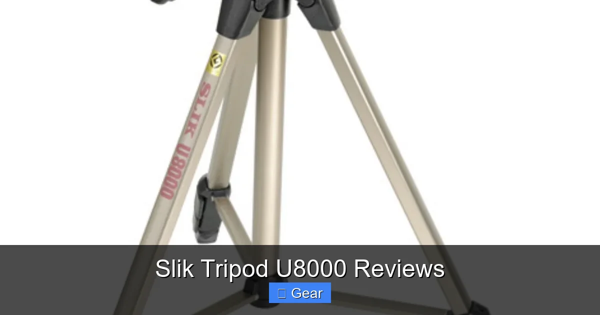 Slik Tripod U8000 Reviews