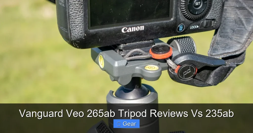 Vanguard Veo 265ab Tripod Reviews Vs 235ab