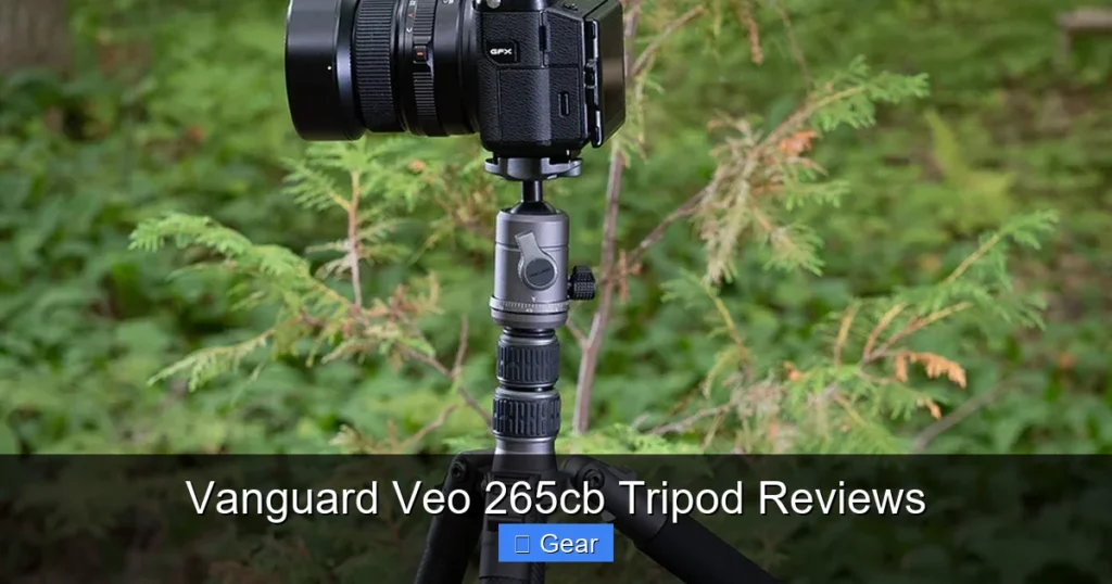 Vanguard Veo 265cb Tripod Reviews